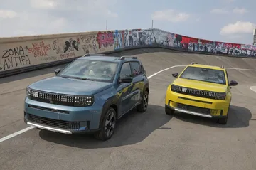 Fiat Grande Panda y competidores en celebración de 125 años.