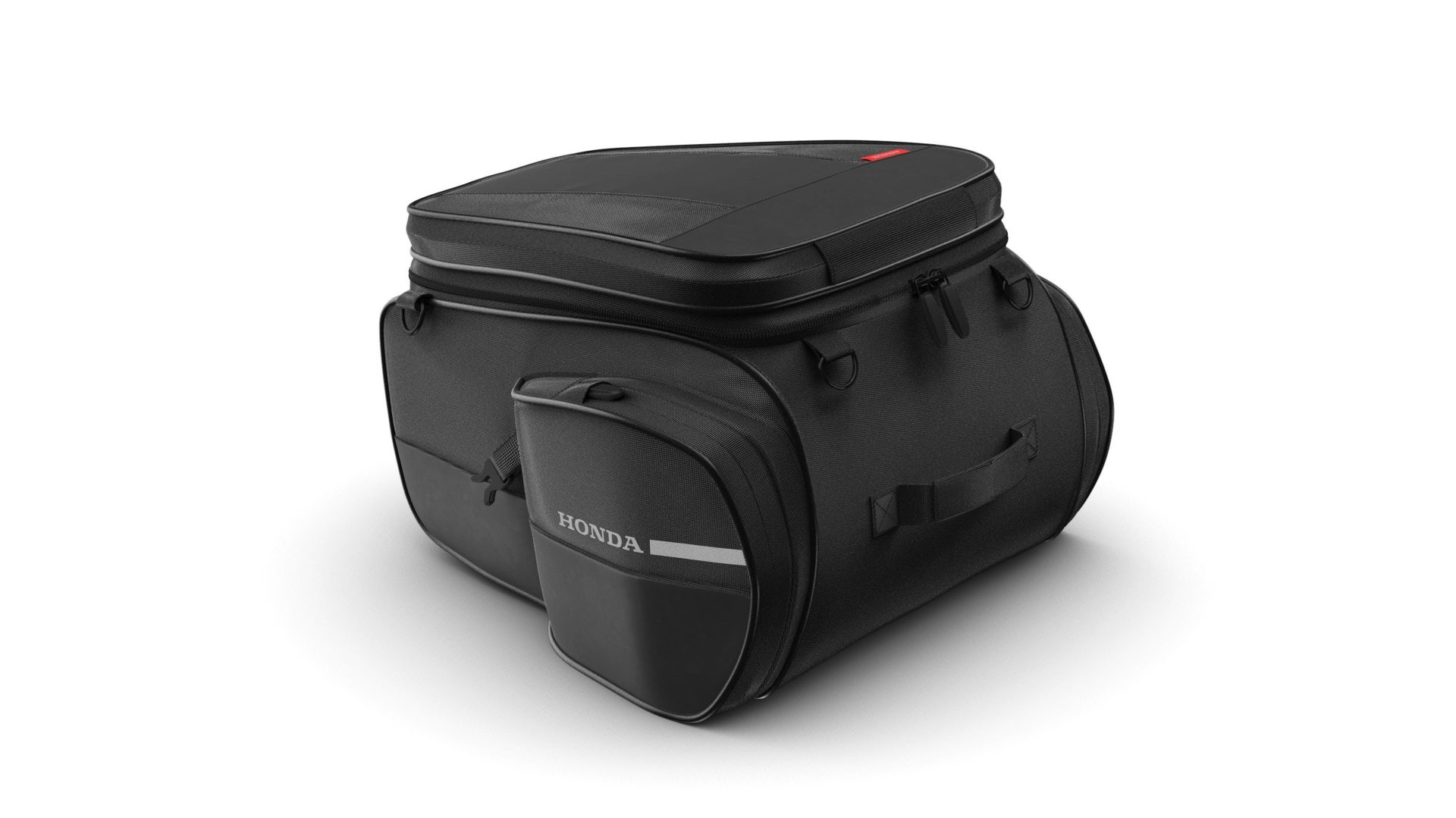 Vista trasera y lateral de la Honda MSX125 Grom, destacando su diseño compacto.