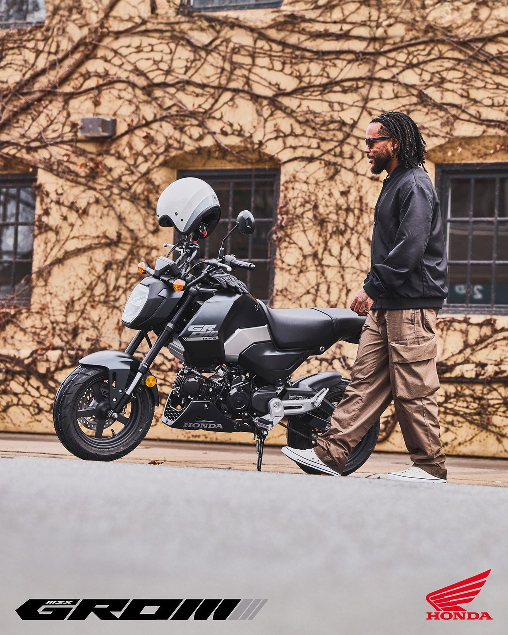 Nueva Honda MSX125 Grom: diseño compacto y eficiencia en movimiento.