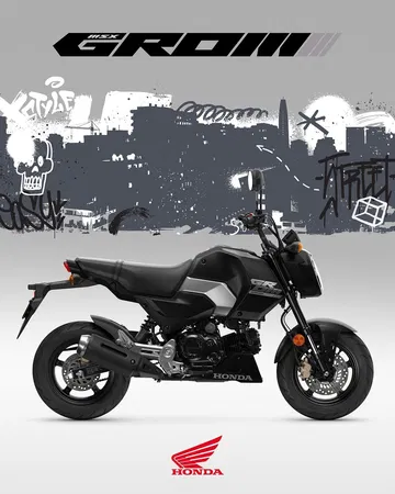 Nueva Honda MSX125 Grom, diseño compacto y eficiente, ideal para la ciudad.