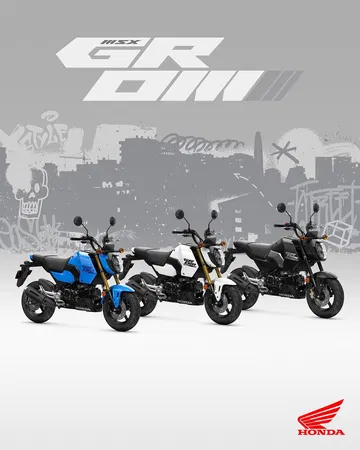 Nueva Honda MSX125 Grom 2024, eficiencia y diversión asegurada.