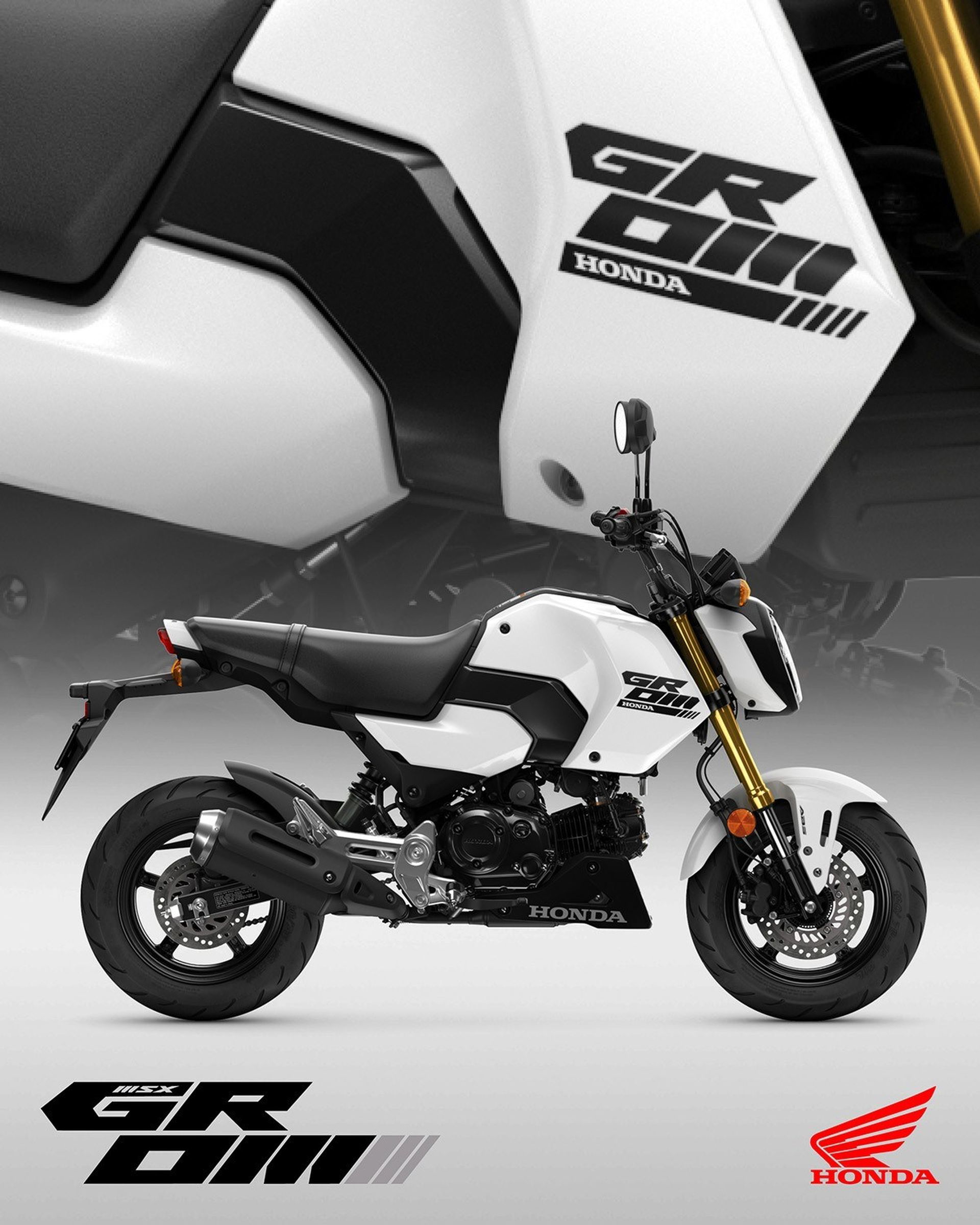La Honda MSX125 Grom 2024: agilidad y eficiencia en tamaño reducido.