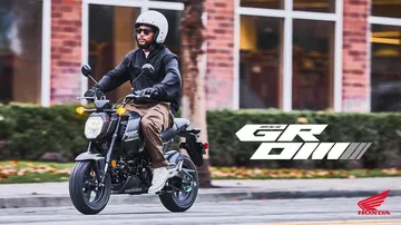 La Honda MSX125 Grom 2024 muestra su estampa callejera, ideal para maniobras urbanas.