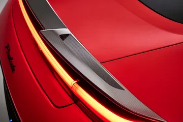 Vista cercana de un detalle distintivo del Honda Prelude 2024.
