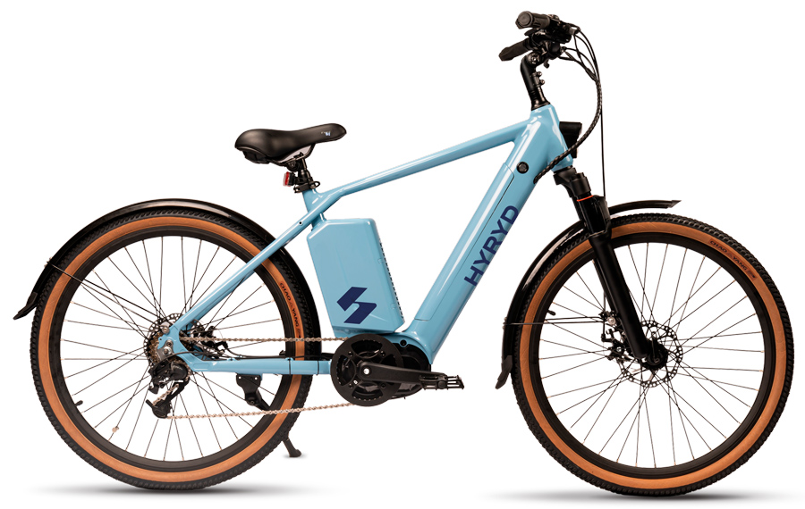 Ebike revolucionaria con propulsión a base de hidrógeno.