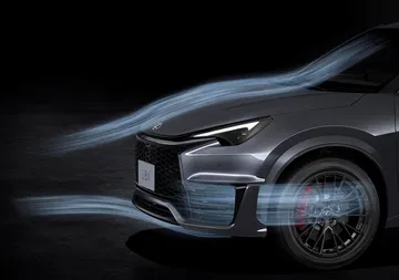 SUV Lexus LBX Morizo RR 2025 con diseño vanguardista y aerodinámico.