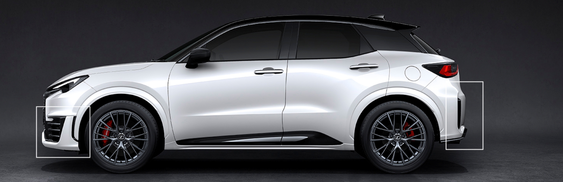 SUV premium Lexus LBX Morizo RR visión lateral