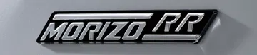 Detalle exclusivo que denota la edición Morizo RR.