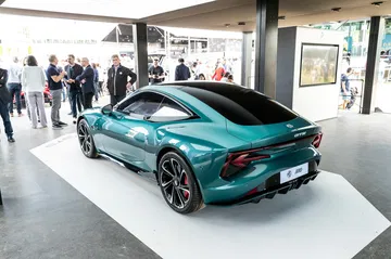 El MG CyberGTS Concept muestra líneas fluidas y deportividad británica.
