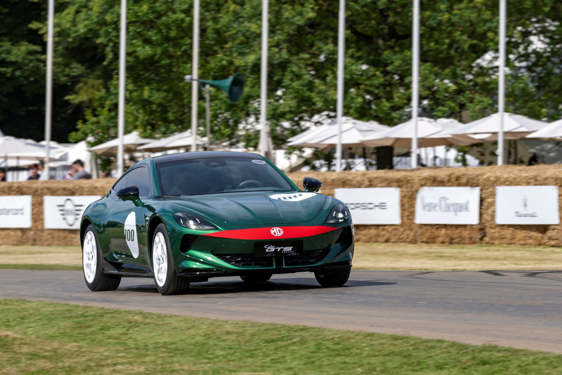 MG CyberGTS Concept en su esplendor, fusión de diseño y tecnología.