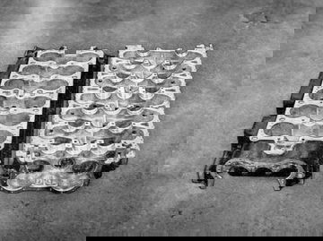 Vista de un motor Napier Sabre, icónico por sus 24 cilindros en H.
