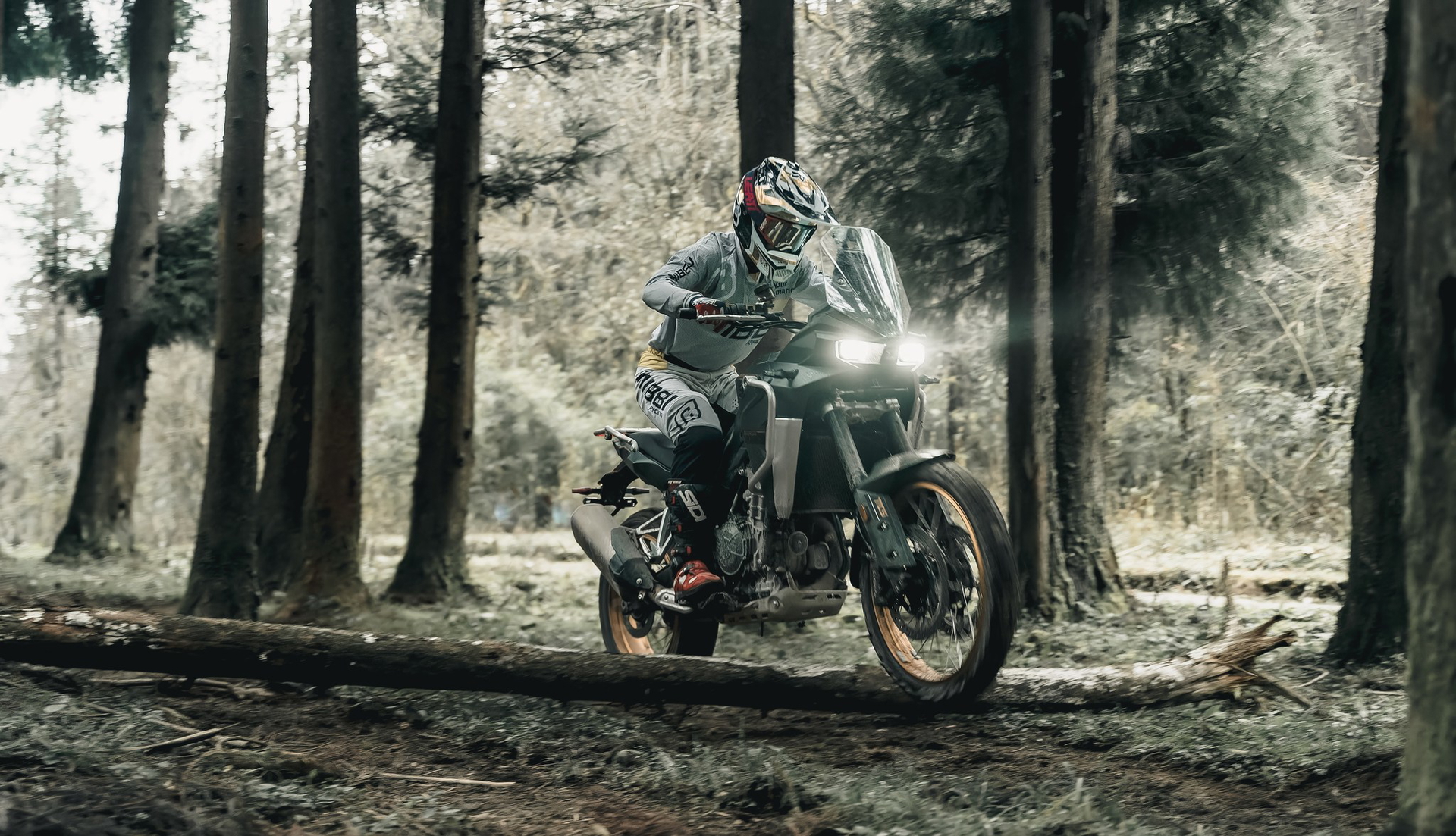 Trail de pedigrí con 95 CV, una opción económica y competente.