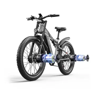 Ebike Shengmilo S600, robusta para todo terreno