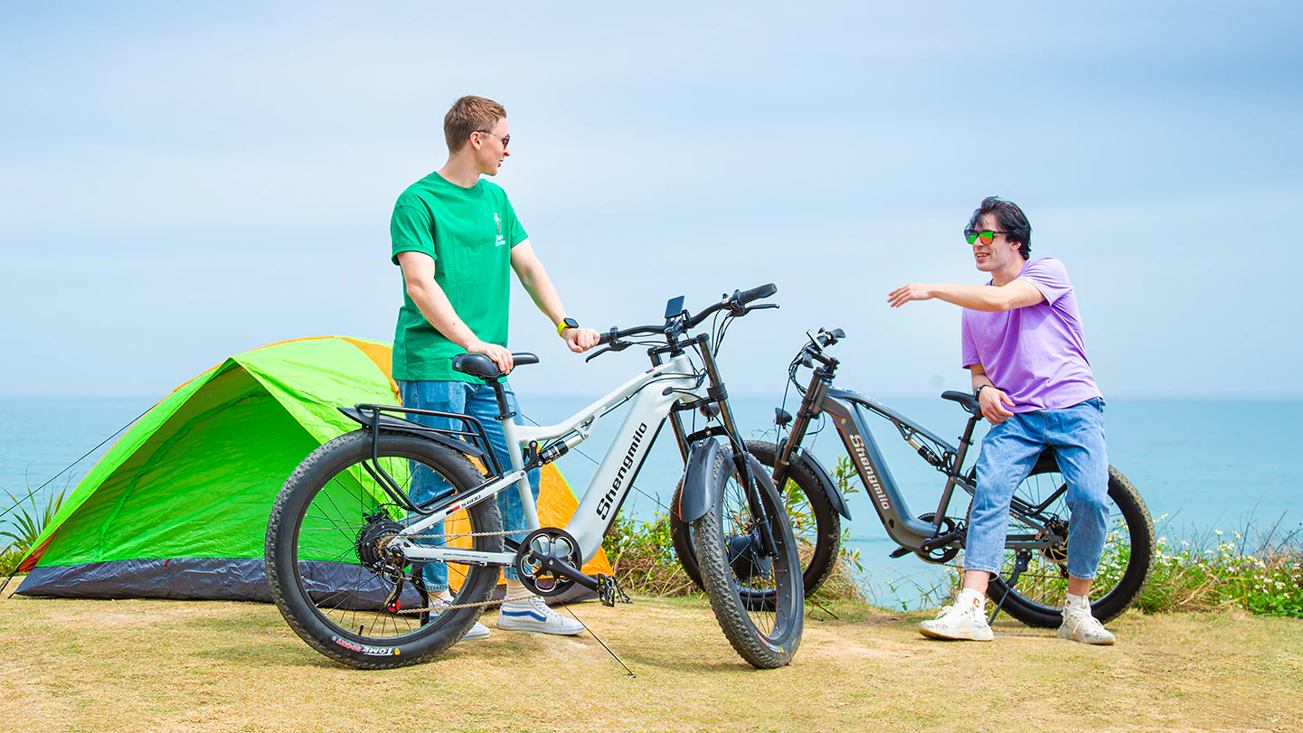 Innovadora ebike con tracción en ambas ruedas, ideal para terrenos difíciles.