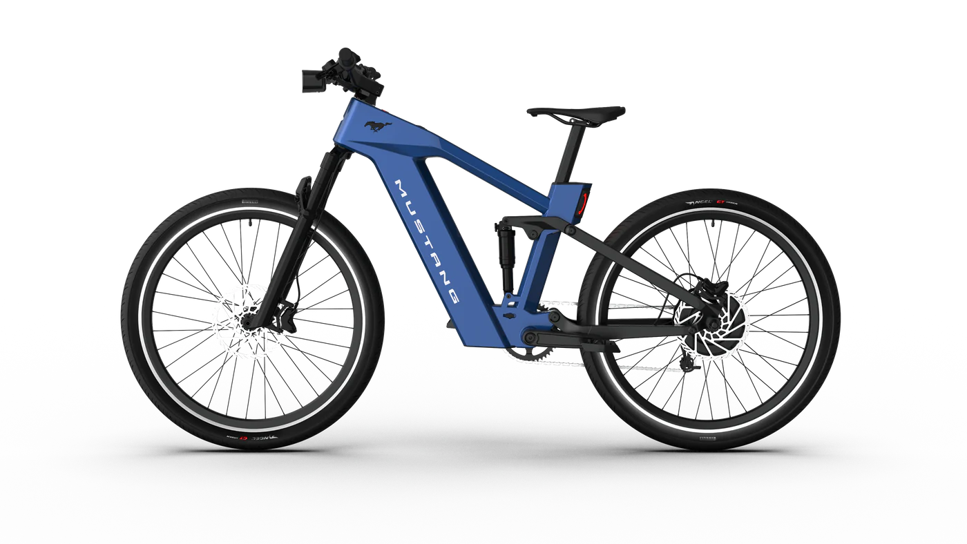 Fusión de potencia y diseño en la ebike conceptual de Mustang con neumáticos Pirelli.