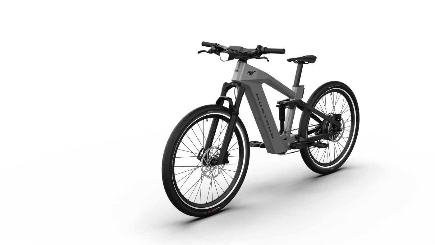 Ford desafía lo establecido con una ebike inspirada en el Mustang, emplazando un motor eléctrico y neumáticos Pirelli.