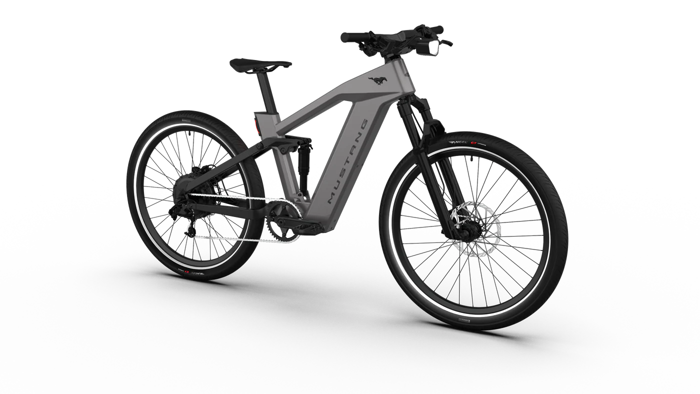 Ford transforma la visión del Mustang en ebike con electricidad y neumáticos Pirelli semi-slick.