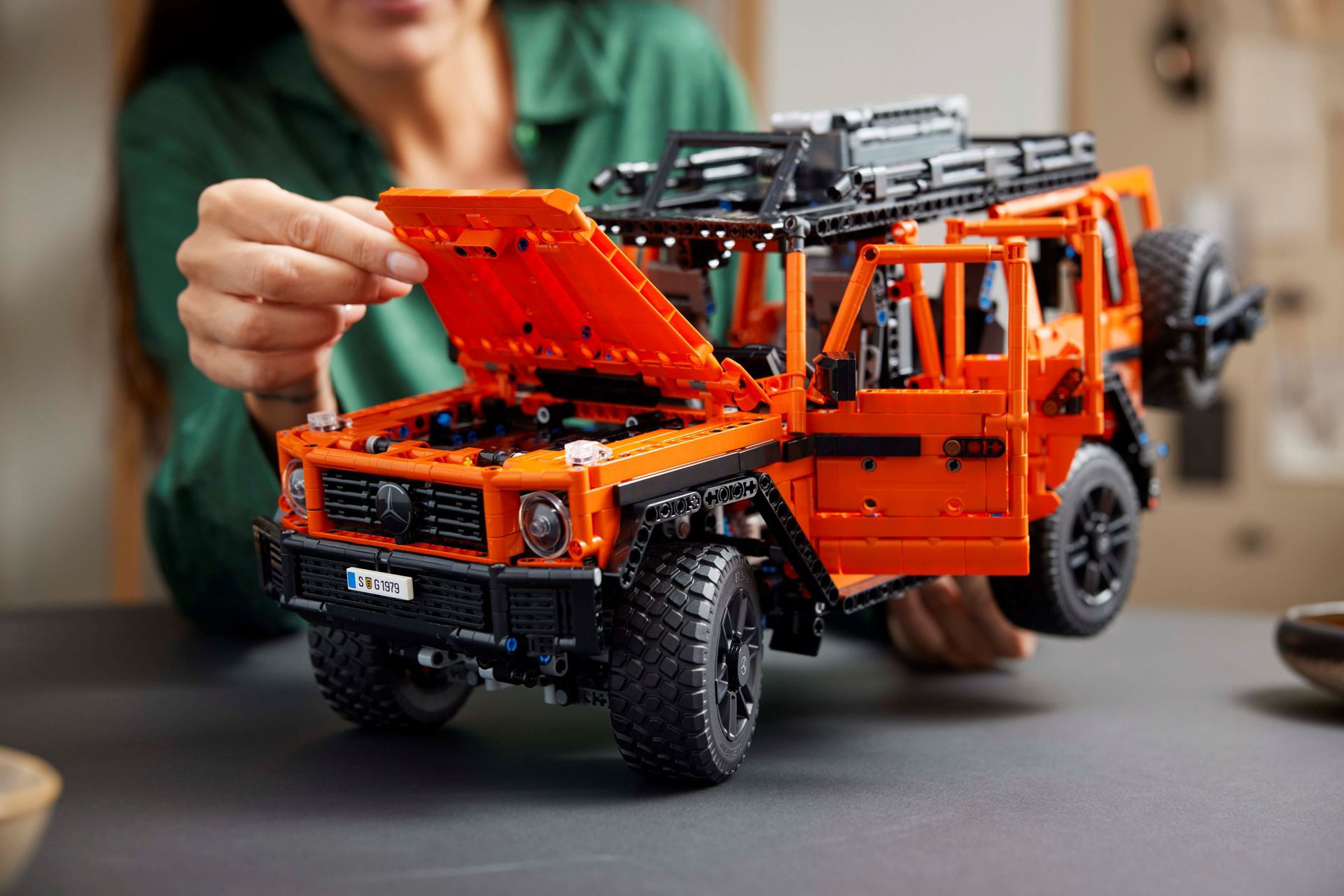 Réplica en LEGO Technic del icónico Mercedes Clase G, todo un homenaje
