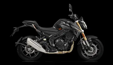 Vista lateral de la Morbidelli MBP M502N, resaltando su diseño naked