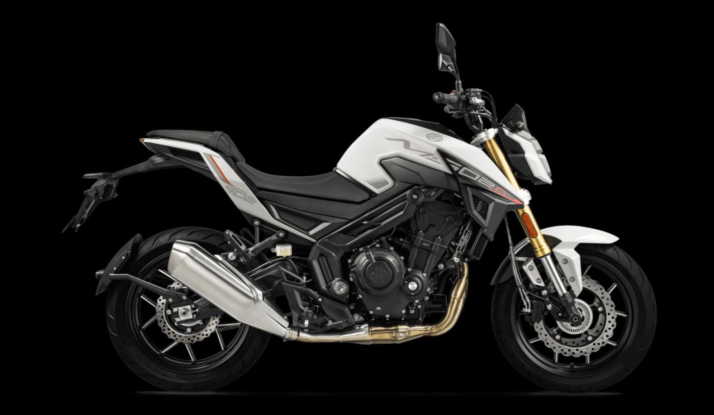 La Morbidelli MBP M502N9 muestra su diseño lateral y carenado minimalista