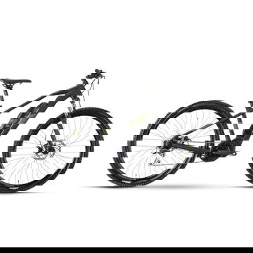 Ebike de montaña con motor Yamaha, diseño agresivo y precio competitivo.