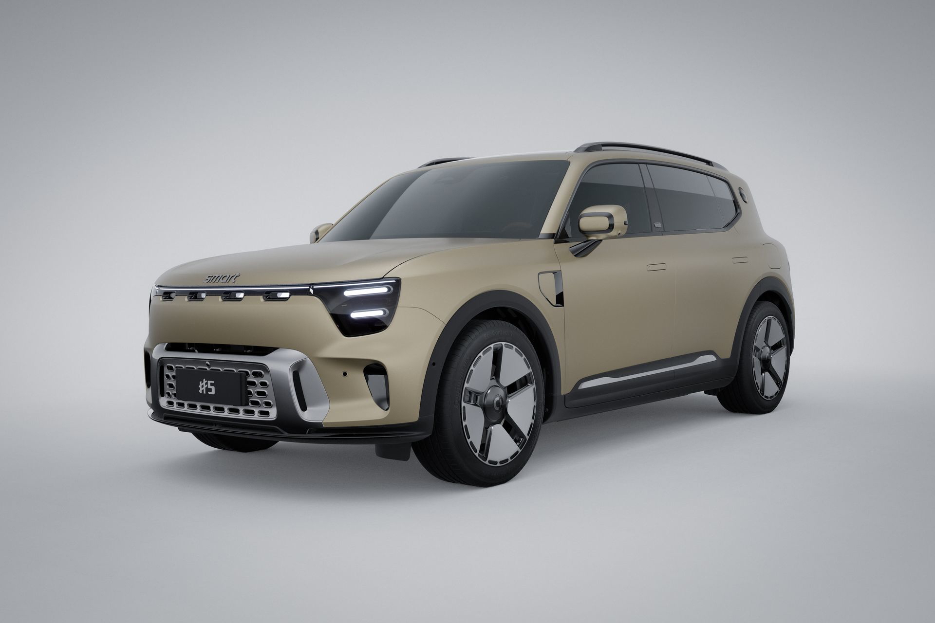 Nuevo Smart SUV: estética robusta y propulsión eléctrica para la era moderna.