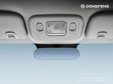 Vista del conjunto de cámaras y sensores en la parte trasera del Dongfeng Box 2024.