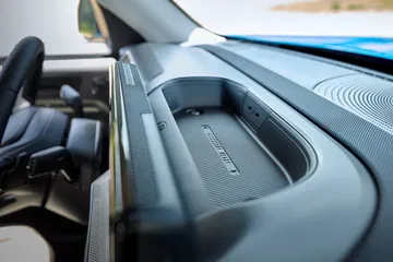 Consola central del Ford Bronco Sport 2025, reflejo de modernidad y funcionalidad.