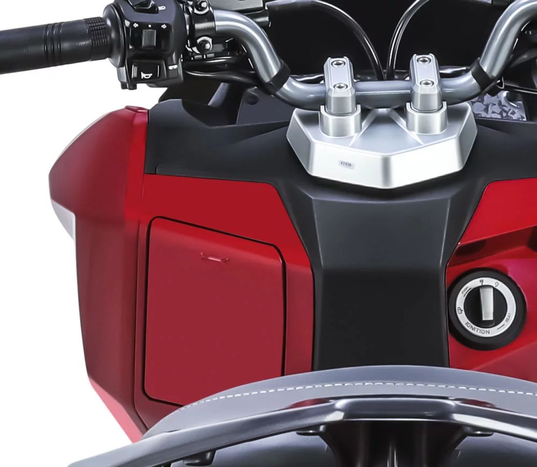 Vista parcial del lateral de la SYM Jet X 125 destacando su diseño moderno