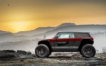 Compacto y robusto, este 4x4 muestra un diseño que promete desempeño en cualquier terreno.