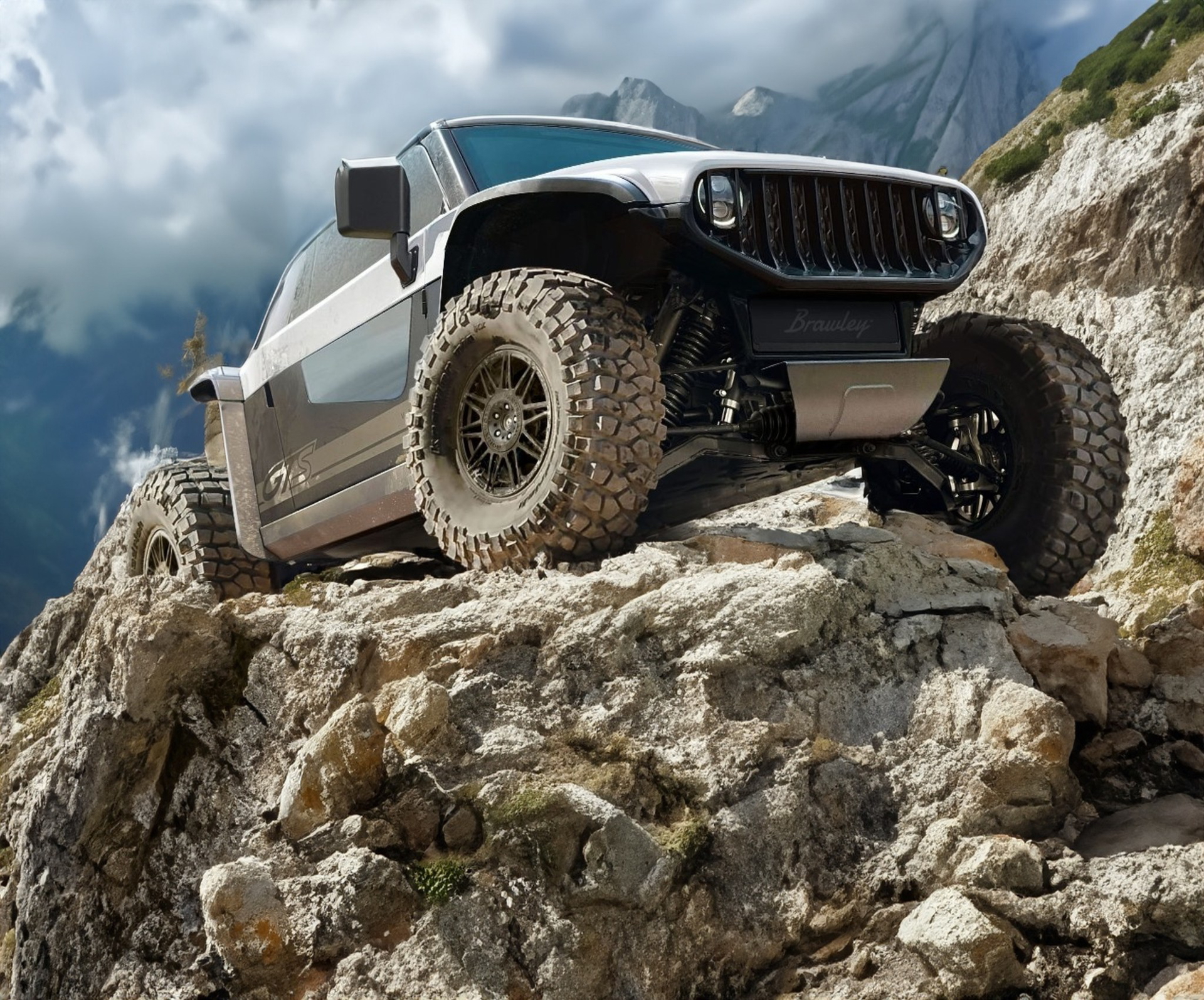 Compacto y versátil, este 4x4 demuestra su capacidad en terrenos agrestes.