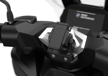 Panel de instrumentos BMW C 400 X, legible y moderno