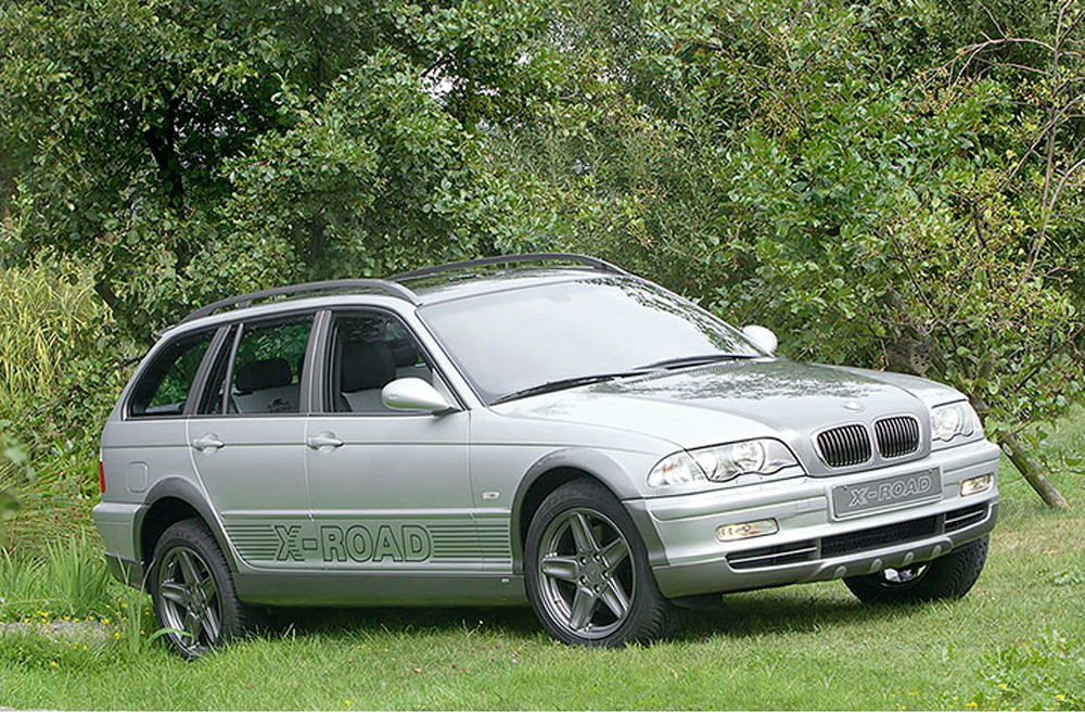 BMW E46 transformado por AC Schnitzer, listo para la aventura.