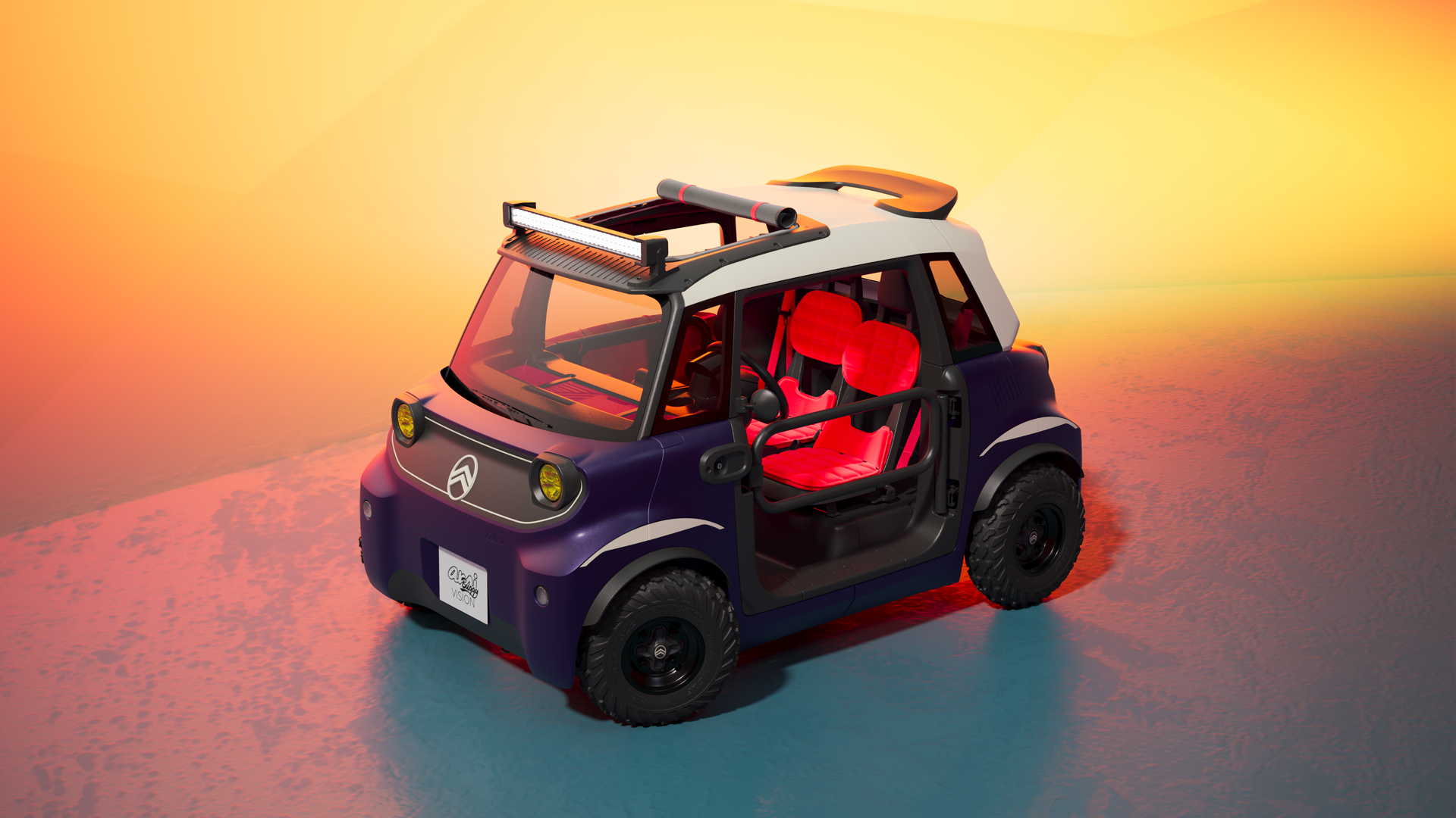 Citroën Ami Buggy Concept, un vehículo eléctrico sin puertas