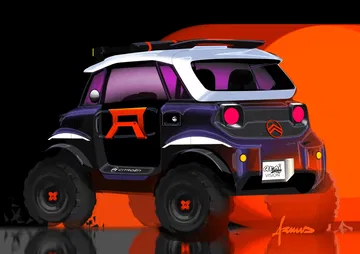 Citroën Ami Buggy, un vehículo eléctrico y audaz.