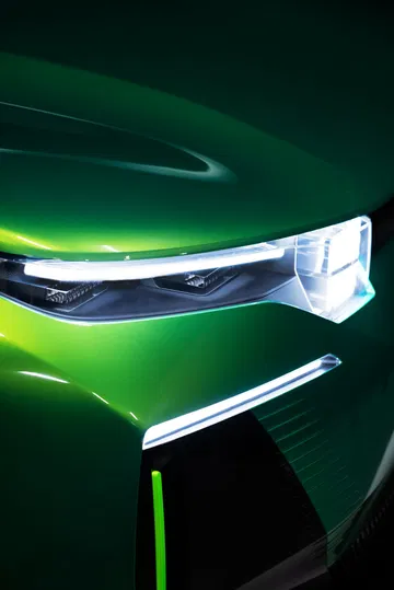 Vanguardista faro delantero del nuevo Citroën C5 Aircross.