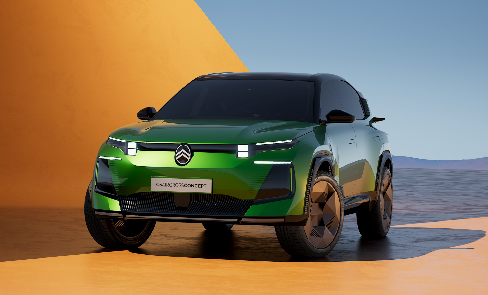 Citroën C5 Aircross Concept: rediseño vanguardista y líneas robustas.