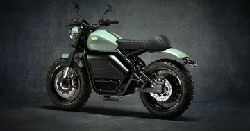 Scrambler con diseño exótico y acabado premium.