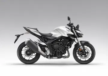 La Honda CB1000 Hornet se muestra en su esplendor lateral, prometiendo adrenalina pura.