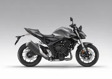 Perfil agresivo y deportivo de la CB1000 Hornet, promesa de emociones fuertes.