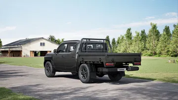 Pick-up 4x4 Kia Tasman con diseño robusto y funcional, listo para desafiar a Hilux y Ranger.
