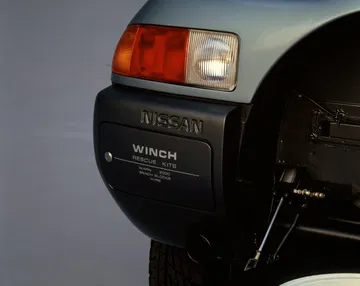 Vista del innovador sistema de rescate incluido en el Nissan Judo.