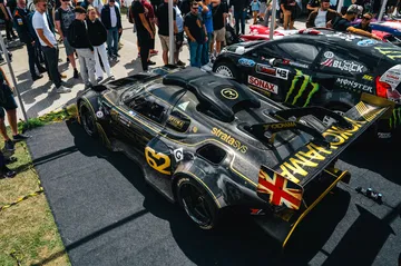 El Radford Pikes Peak Edition en Goodwood, muestra dinámica lateral