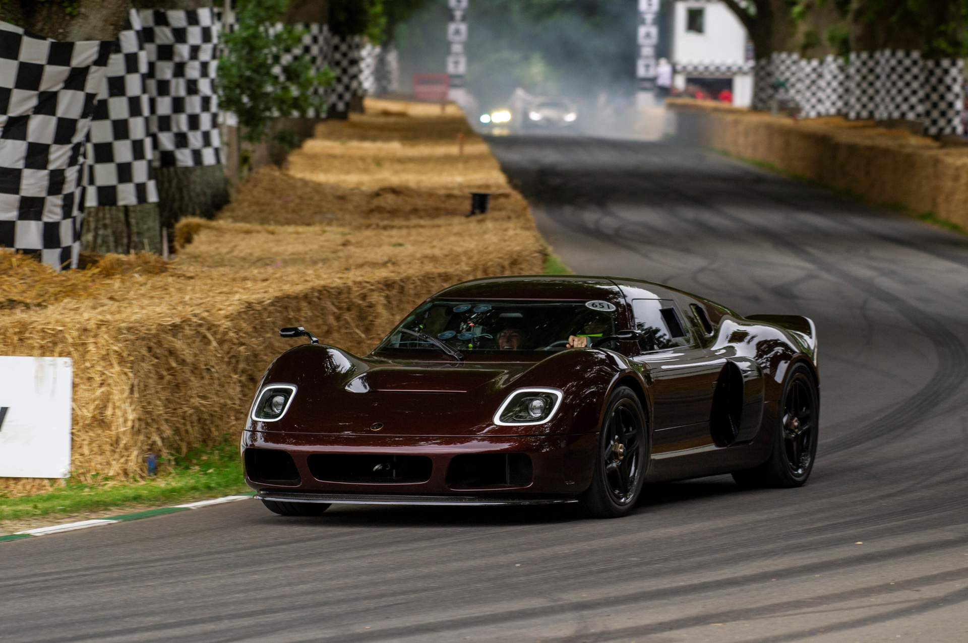 El Radford Type 62-2 conquista el premio Michelin en Goodwood.