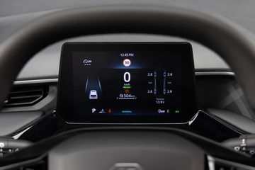 Vista del moderno sistema de infotainment del MG3