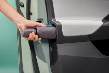 Imagen de la calidad y diseño de los acabados interiores del Škoda Elroq.