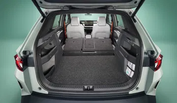Amplio maletero del Škoda Elroq con gran capacidad de carga
