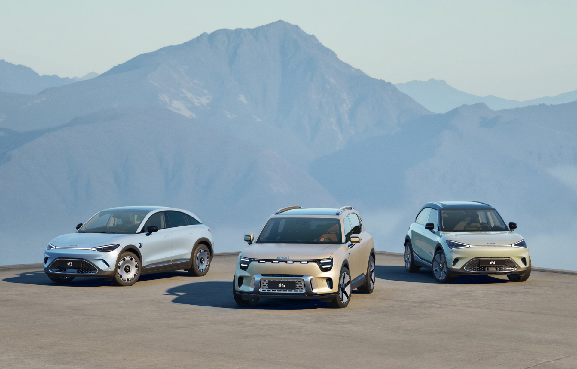 El Smart #5 sorprende con su imponente presencia 4x4, combinando versatilidad y diseño moderno.