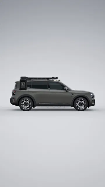 Vista lateral Smart #5, destacando su diseño de 4x4 moderno