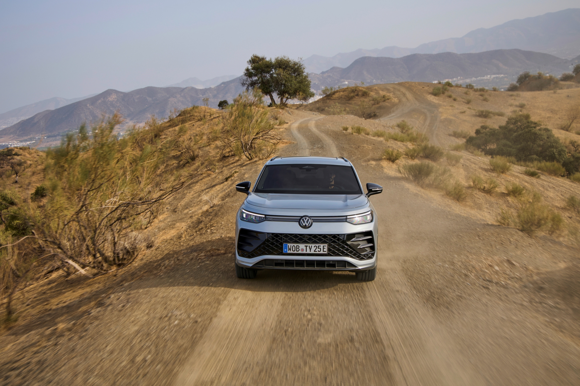 Volkswagen Tayron, un SUV con líneas modernas y robustas